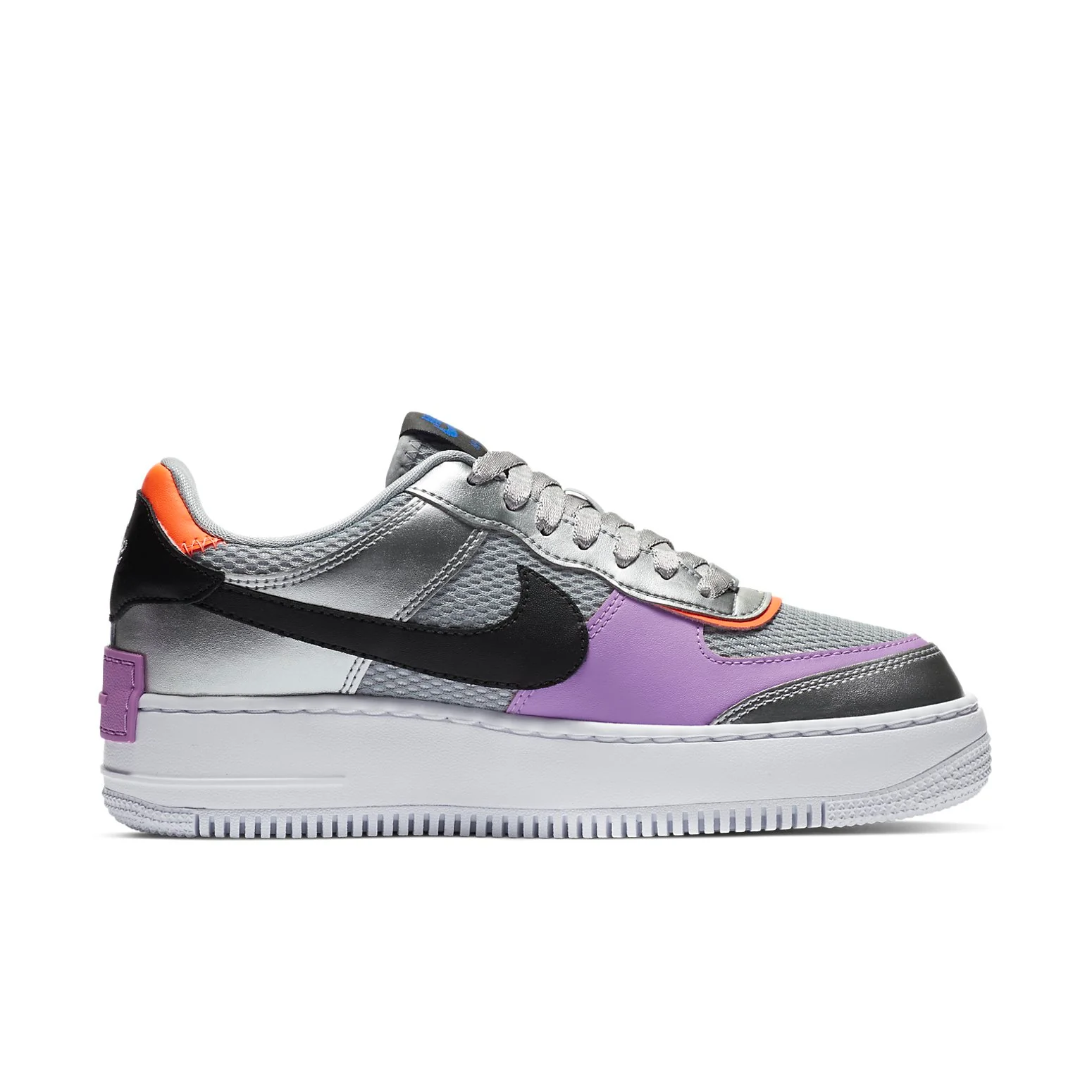 (WMNS) nitthhke Air fortthhce 1 Shadow 'Metallic Silver'