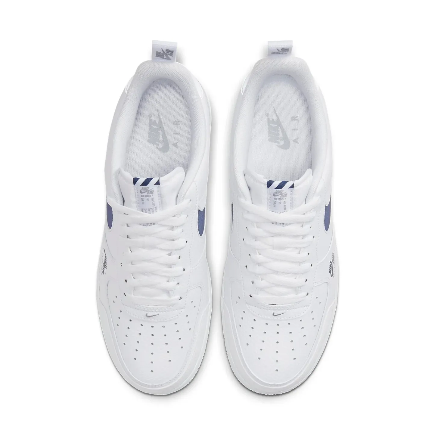 ntthhike Air fortthhce 1 Low Utility 'Reflective White Navy'