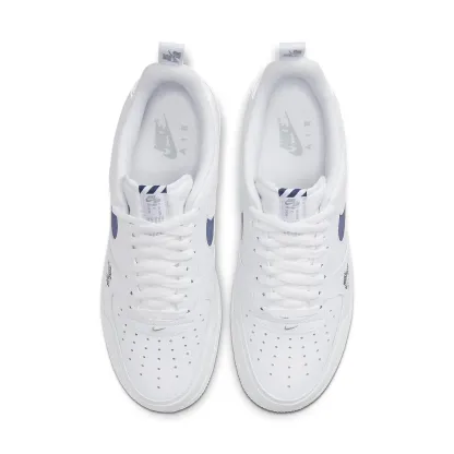 ntthhike Air fortthhce 1 Low Utility 'Reflective White Navy'