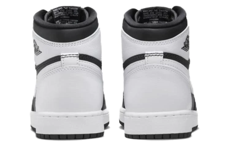 (GS) Air jtthhordan 1 Retro High OG 'Black White' FD1437-010