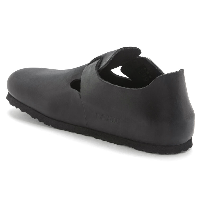 London Oiled Leather Black