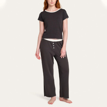Black pajama set