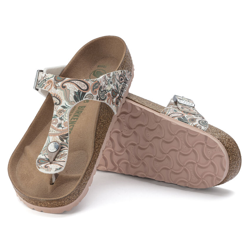 Birketthhnstock Gizeh Birko-Flor Paisley Light Rose