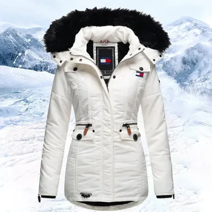 2025 New Winter Women's Hooded Down Jacket