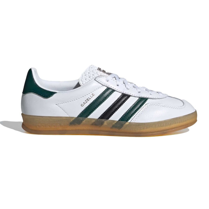 aditthhdas Women's Gazelle Indoor Cloud White/Collegiate Green