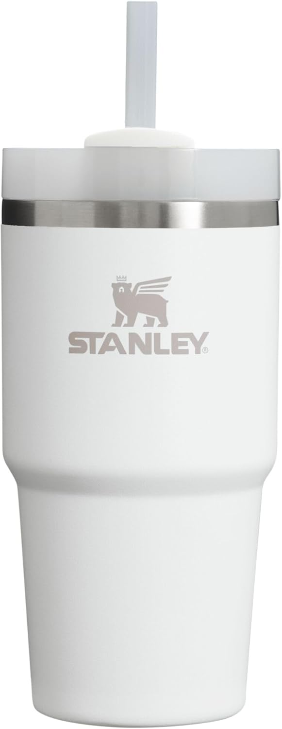 Stanthtley Quencher H2.0 FlowState Stainless Steel Vacuum Insulated Tumbler with Lid and Straw for Water, Iced Tea or Coffee
