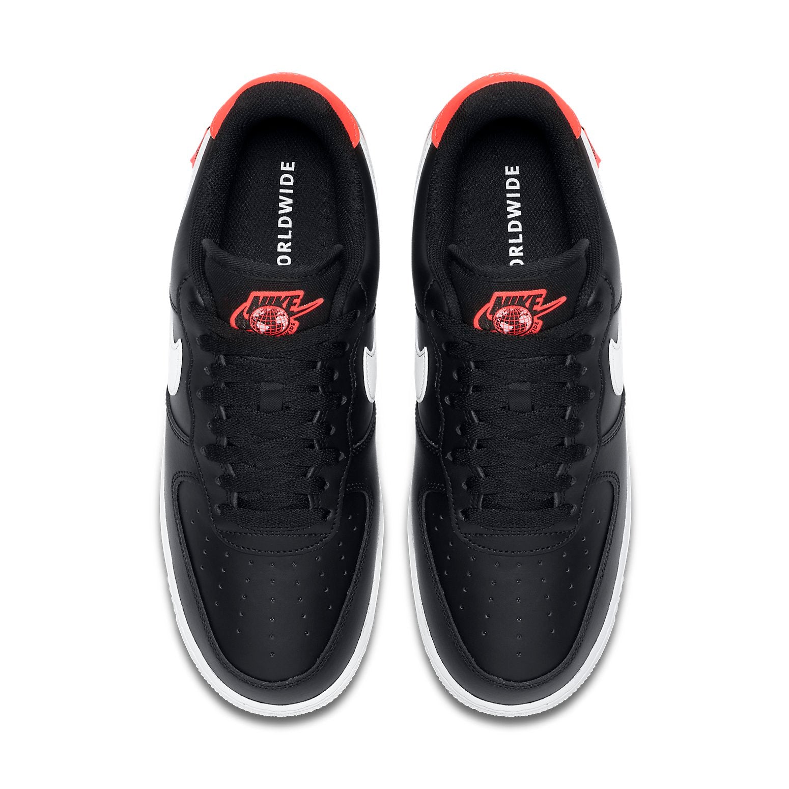 Nike Air Force 1 '07 Low 'Worldwide Pack - Noir Flash Crimson'