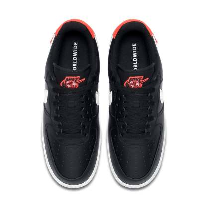 Nike Air Force 1 '07 Low 'Worldwide Pack - Noir Flash Crimson'