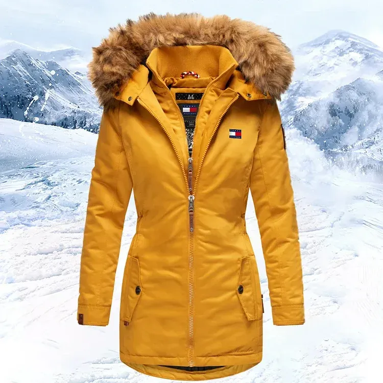 2025 New Winter Women's Hooded Down Jacket