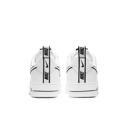 Nike Air Force 1 'Swoosh blanc à contour noir'