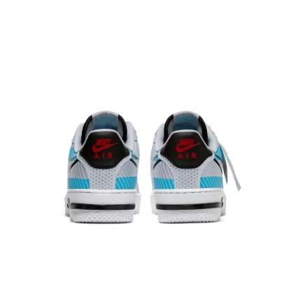 Nike 3M x Air Force 1 React LX 'Platine Pur Bleu Baltique'