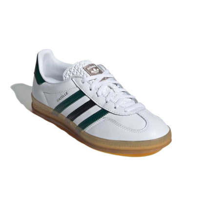 aditthhdas Women's Gazelle Indoor Cloud White/Collegiate Green