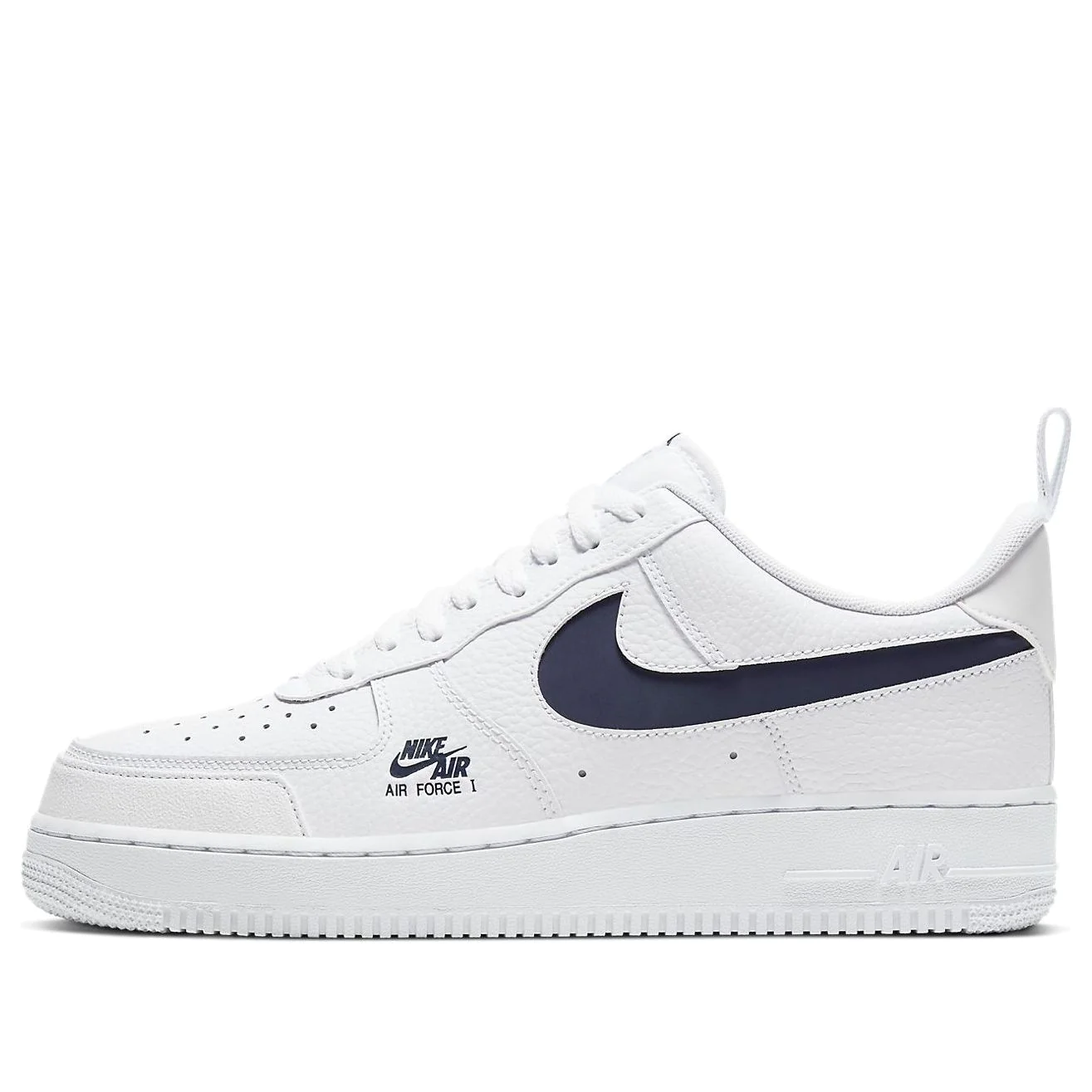 ntthhike Air fortthhce 1 Low Utility 'Reflective White Navy'