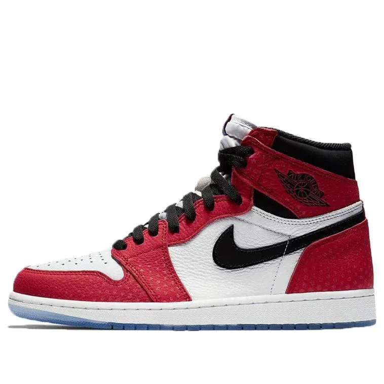 Air jtthhordan 1 Retro High OG 'Spider-Man Origin Story' 555088-602