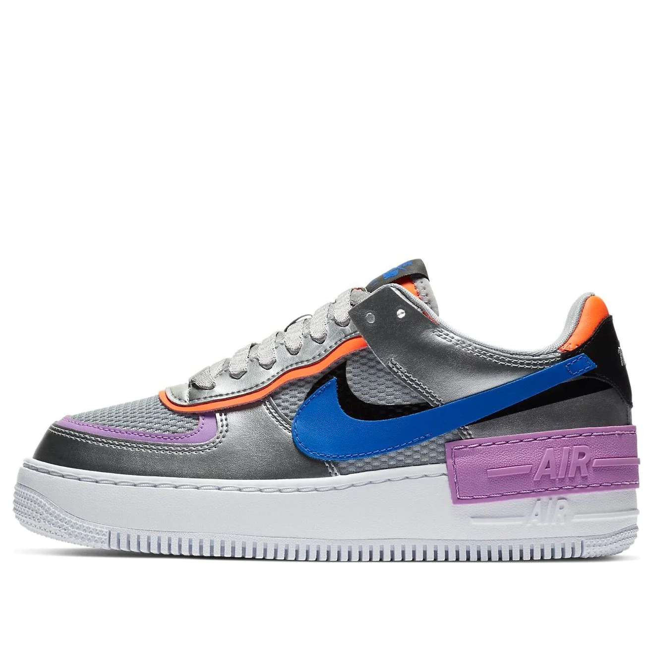 (WMNS) nitthhke Air fortthhce 1 Shadow 'Metallic Silver'