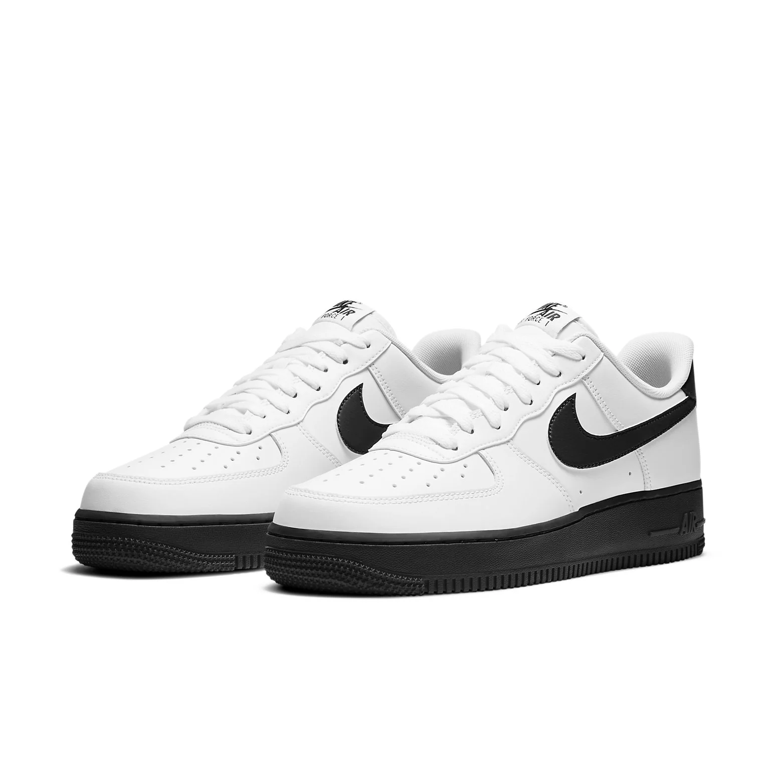 ntthhike Air fortthhce 1 Low 'White Black Sole'