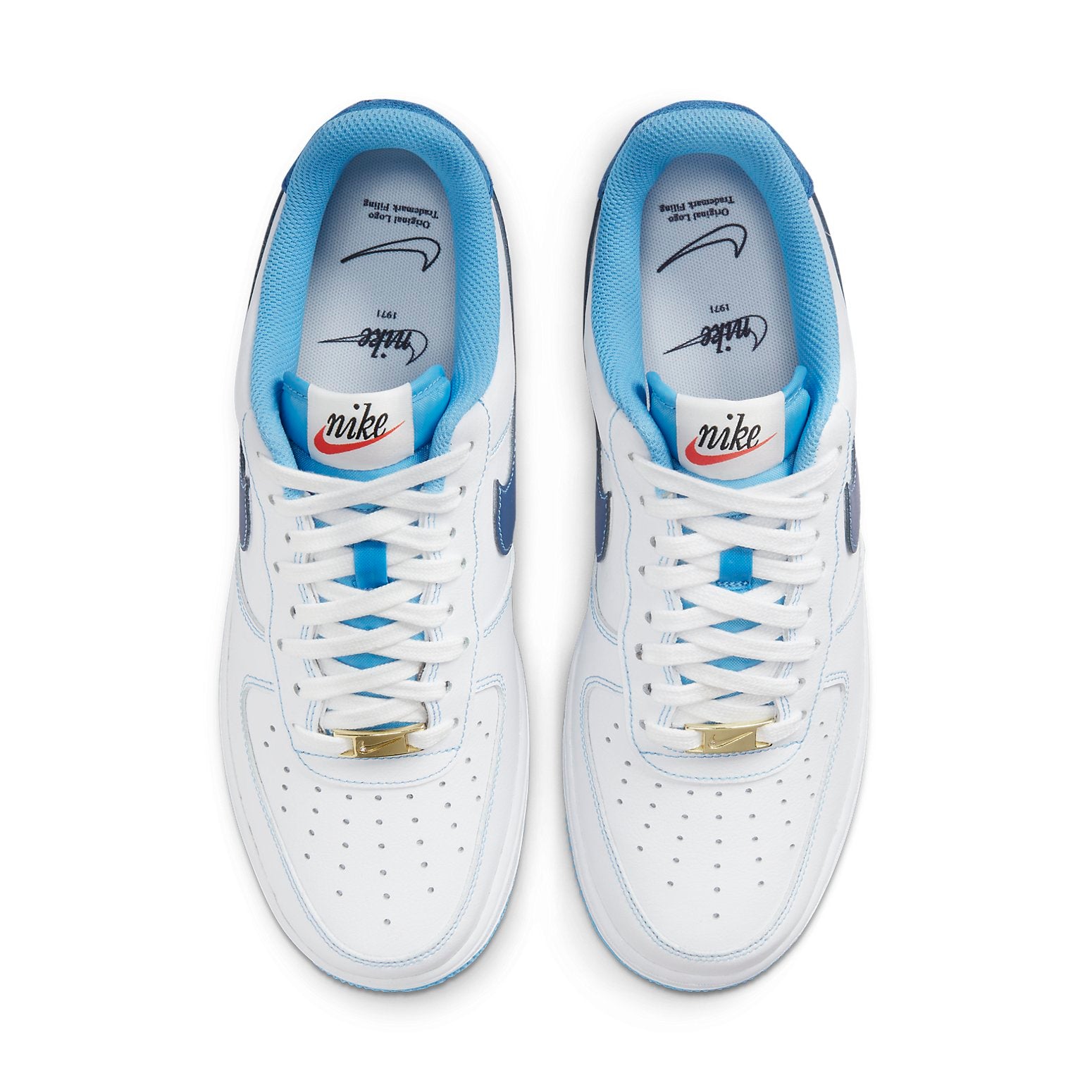 Nike Air Force 1 '07 'Première Utilisation - Blanc University Blue'