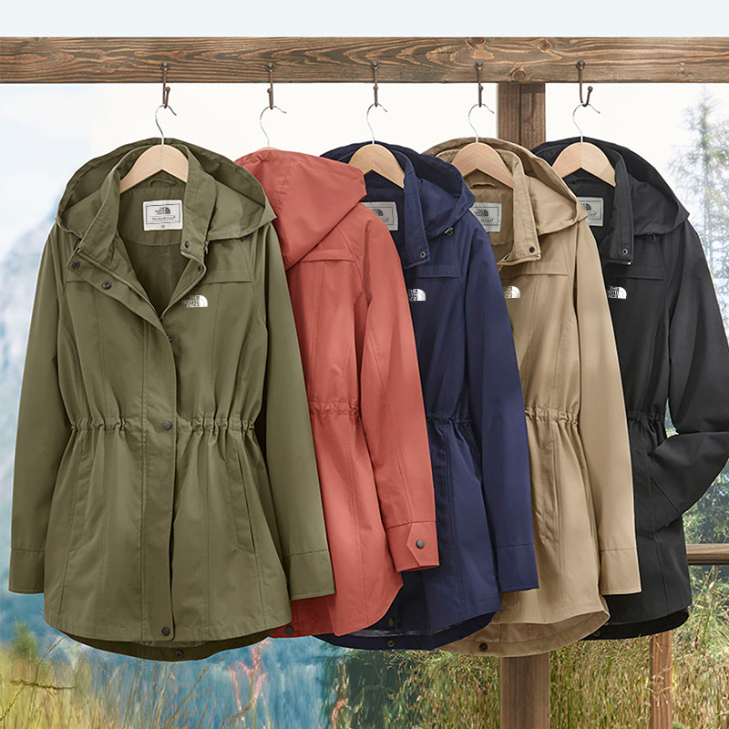 Women's Windproof hooded jacket