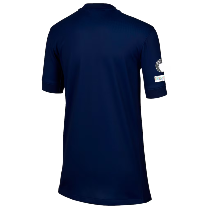 Maillot Domicile Stadium PSG Nike 25/26 - Enfant avec Badge Champions d'Europe et UEFA Foundation 10 ans