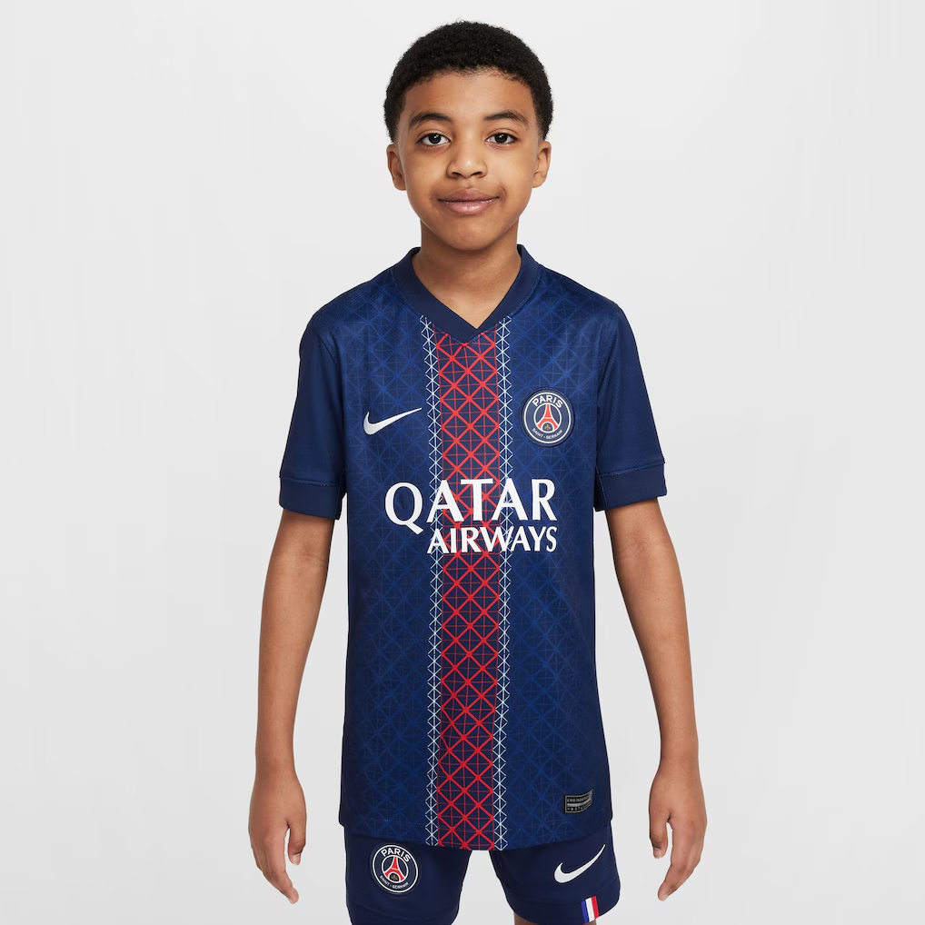 Maillot Domicile Stadium PSG Nike 25/26 - Enfant