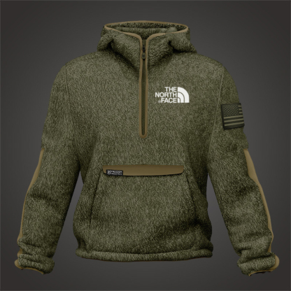 THE NORthtTH FACE Sweat à capuche zippé en polaire sherpa haute densité pour homme