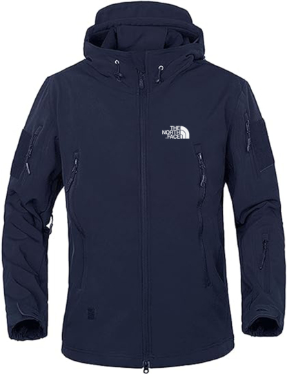 THE NORTH FACE Veste Softshell Doublure Polaire Camouflage Manteau d'Extérieur - Homme