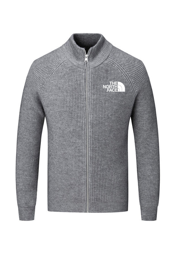 Cárdigan de jacquard con cremallera