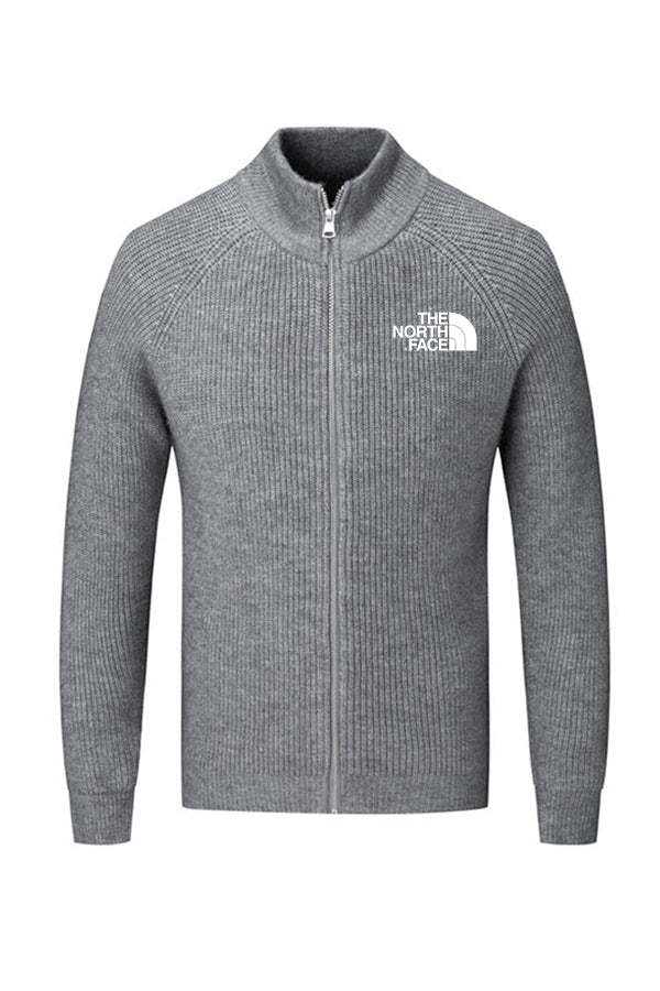 Cárdigan de jacquard con cremallera