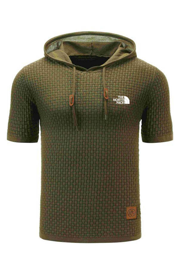 suéter tejido de manga corta