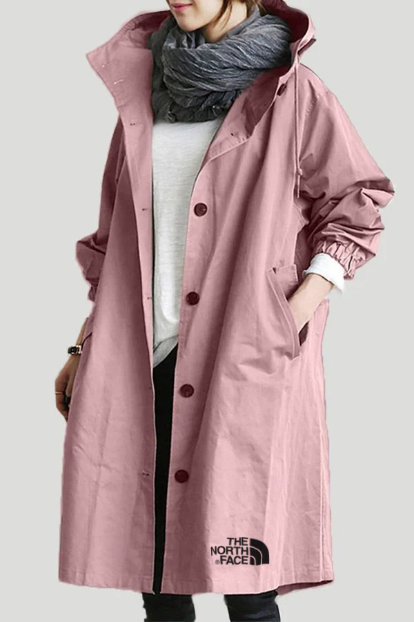 Water Resistant Hooded Windbreaker Rain Jacket