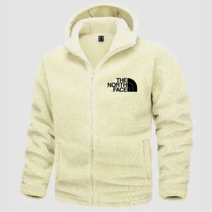 THE NORTH FACE - Veste polaire à capuche Sherpa pour homme, fermeture éclair complète avec 4 poches