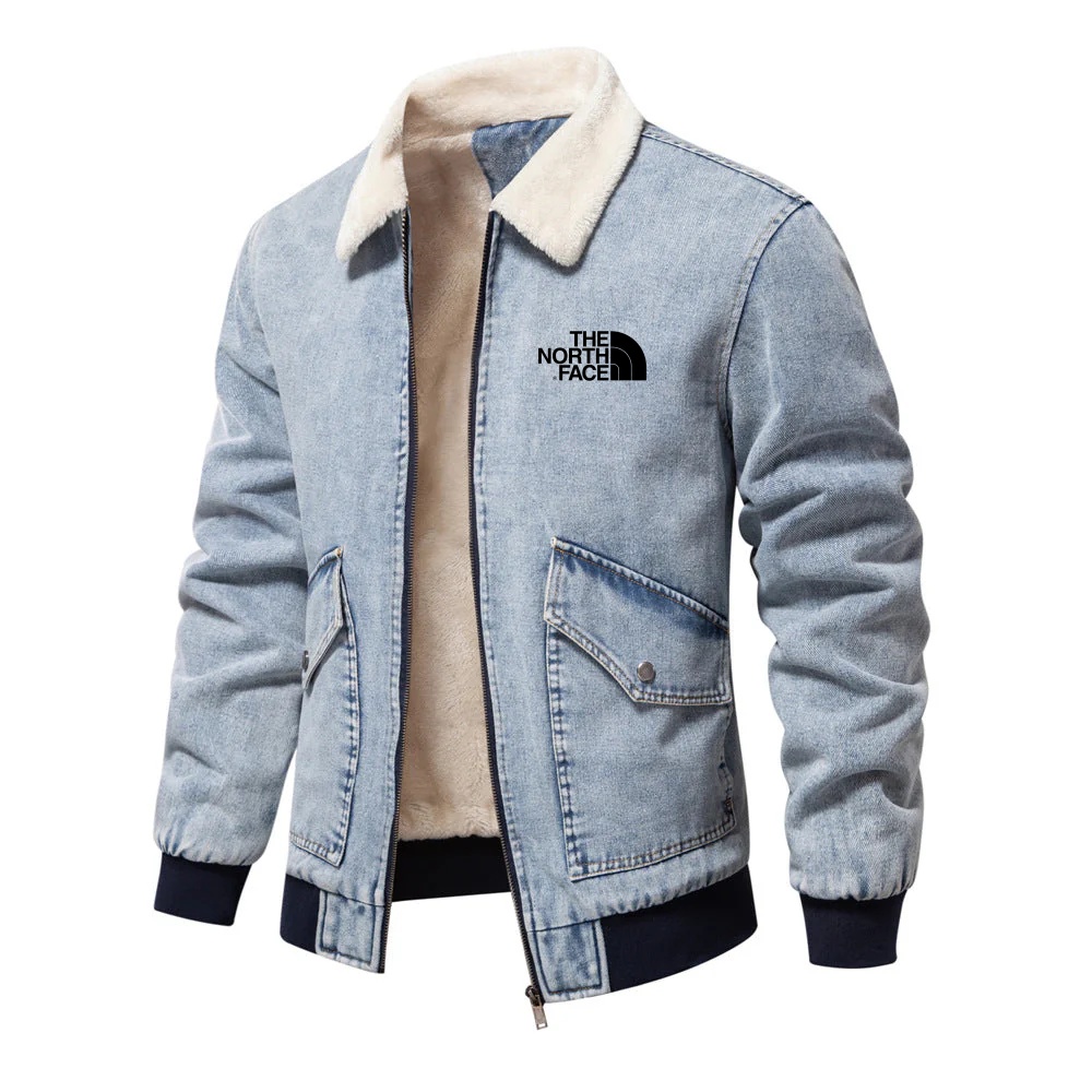 THE NORthtTH FACE-Veste en jean rembourrée