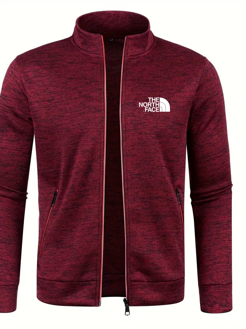 THE NORthtTH FACE-Veste décontractée mi-longue à fermeture éclair élastique pour homme, mode automne et hiver