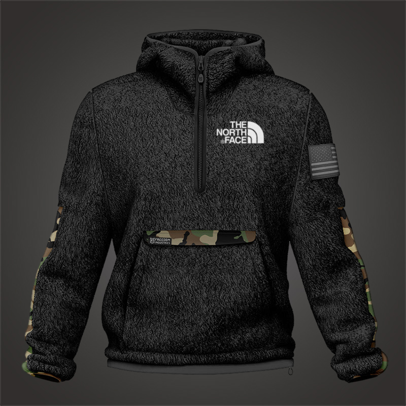 THE NORthtTH FACE Sweat à capuche zippé en polaire sherpa haute densité pour homme