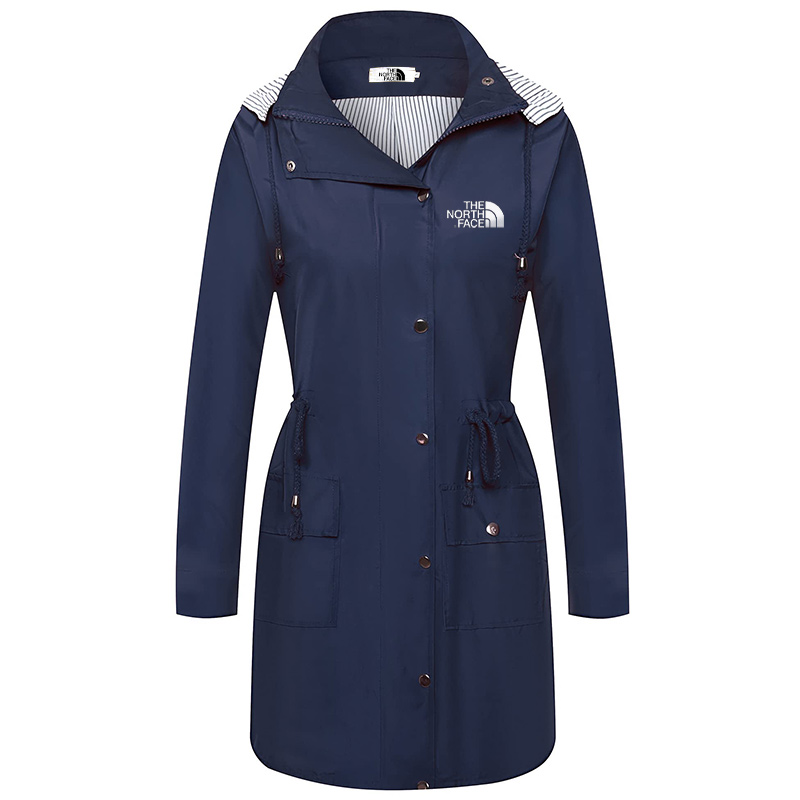 THE NORTH FACE Veste de pluie coupe-vent pour femme, imperméable, légère, à capuche, pour l'extérieur