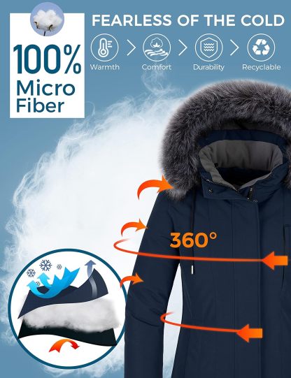 Doudounes imperméables d'hiver THE NORTH FACE - Femme