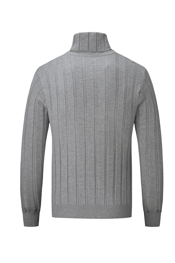 Cárdigan de jacquard con cremallera