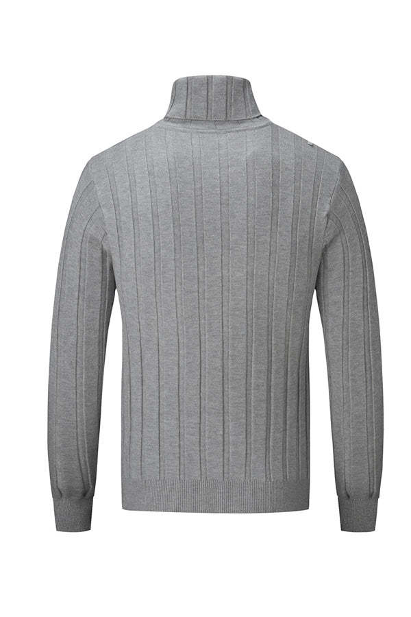 Cárdigan de jacquard con cremallera