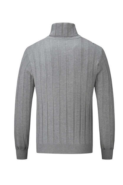 Cárdigan de jacquard con cremallera