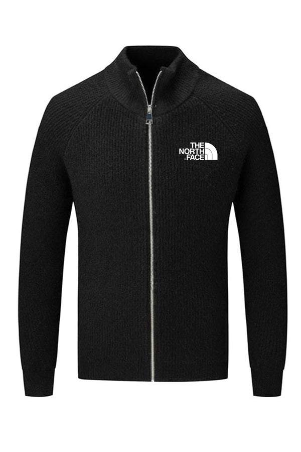 Cárdigan de jacquard con cremallera