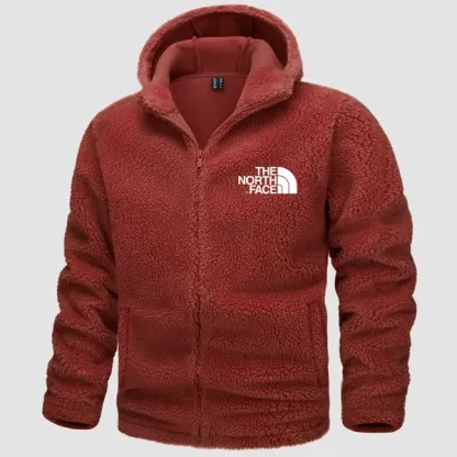 THE NORTH FACE - Veste polaire à capuche Sherpa pour homme, fermeture éclair complète avec 4 poches