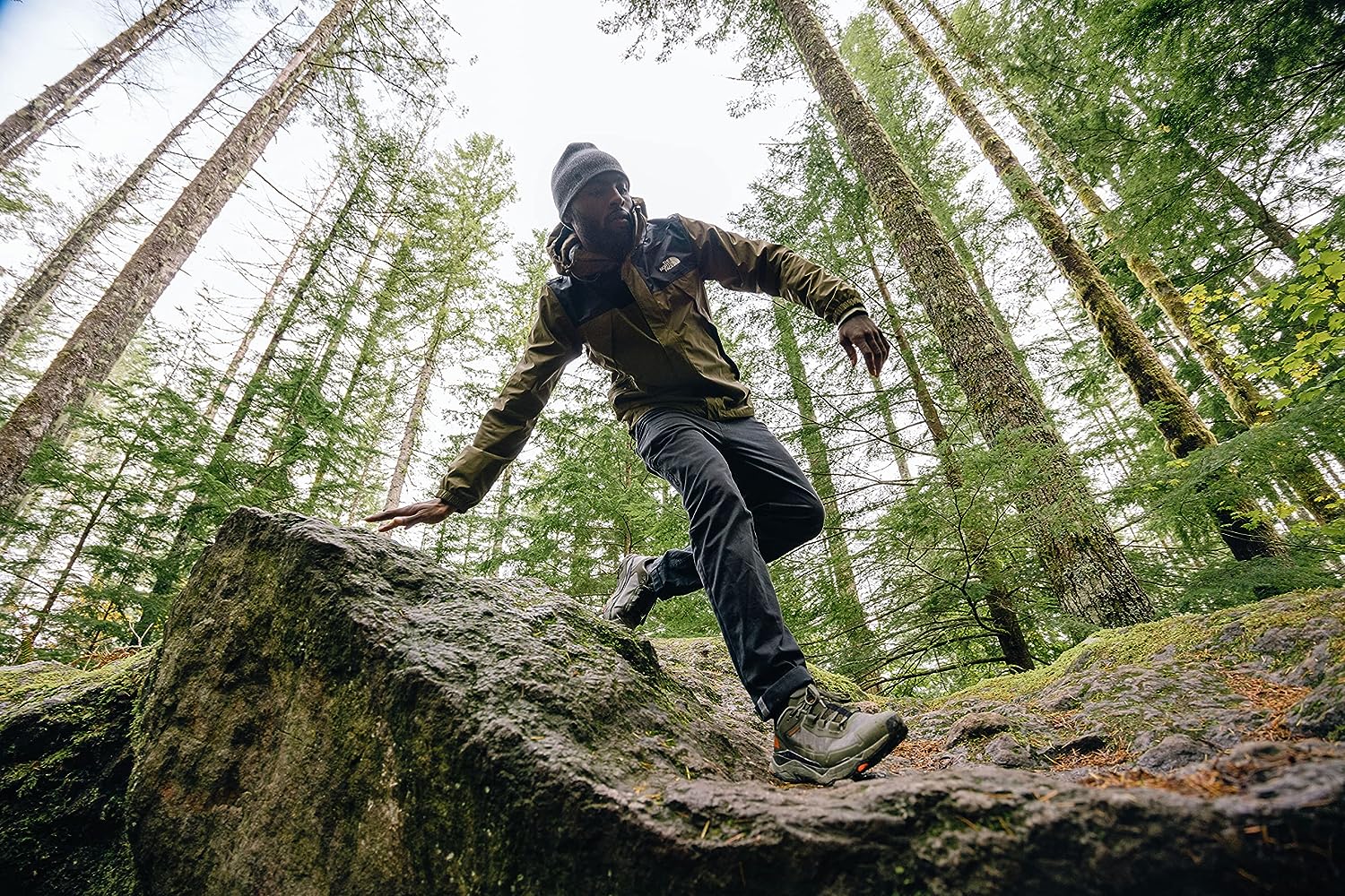 Veste de pluie à capuche pour homme THE NORTH FACE