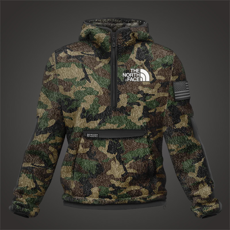 THE NORthtTH FACE Sweat à capuche zippé en polaire sherpa haute densité pour homme