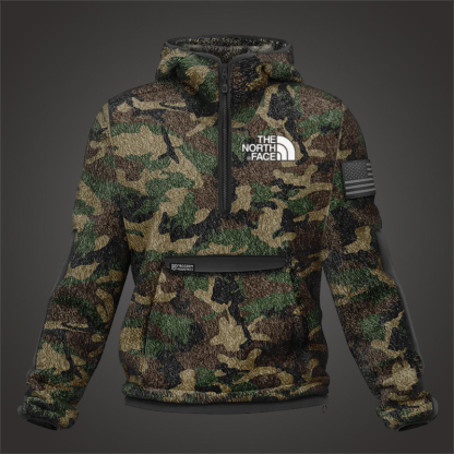 THE NORthtTH FACE Sweat à capuche zippé en polaire sherpa haute densité pour homme