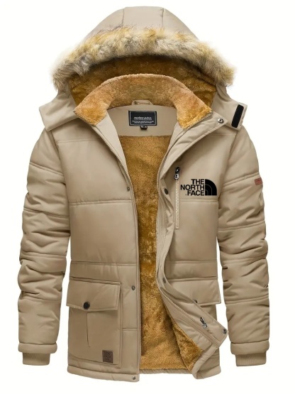 THE NORthtTH FACE-Veste pour homme avec poignets côtelés amovibles, ourlet réglable, fermeture éclair imperméable, coupe-vent, adaptée à la randonnée en plein air, à la pêche, au ski, au camping, aux voyages et aux vêtements décontractés quotidiens