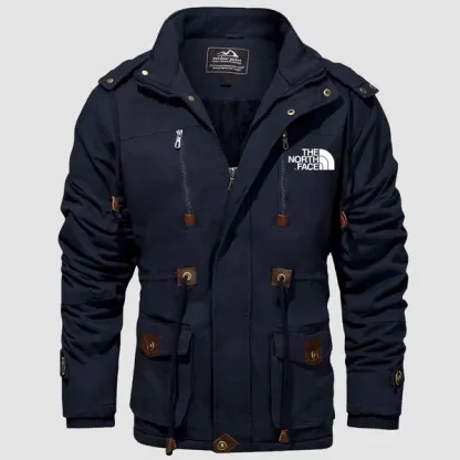 2024 THE NORTH FACE - Parka militaire pour homme, manteau cargo d'hiver en polaire épaisse