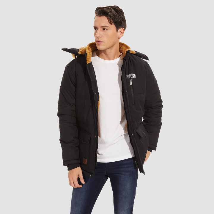Men's Hooded Winter Coat Puffer Jacket