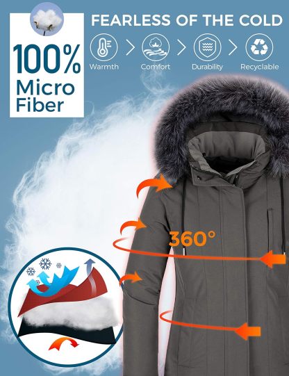 Doudounes imperméables d'hiver THE NORTH FACE - Femme