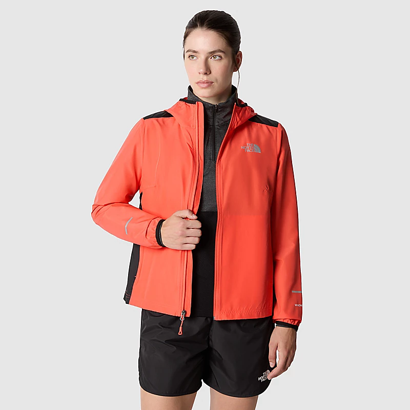 CHAQUETA CORTAVIENTOS DE CORRER PARA MUJER