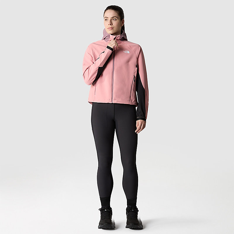 SUDADERA SOFTSHELL CON CAPUCHA PARA MUJER